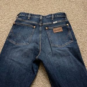 Wrangler high rise boot jeans